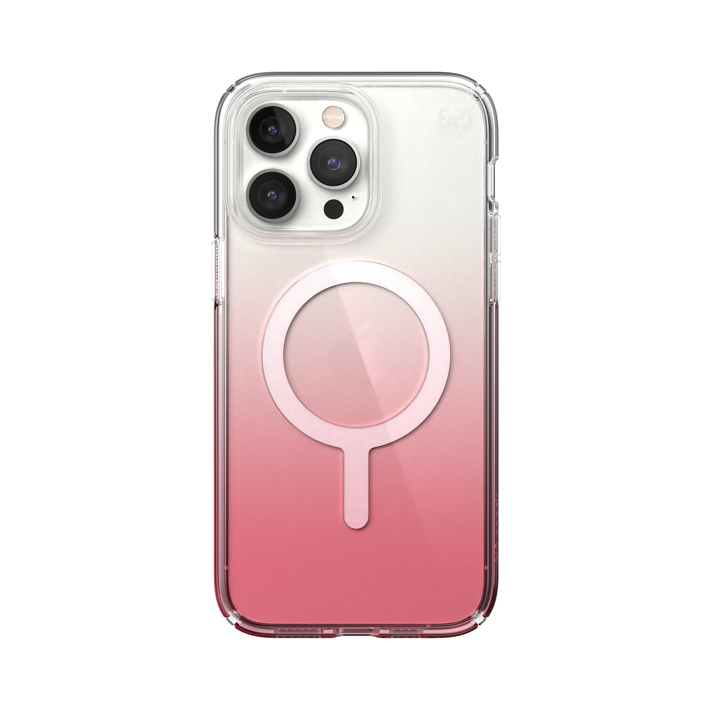 SPECK Presidio Perfect-Clear Ombre with MagSafe for iPhone 14 Pro Max - Vintage Rose Fade