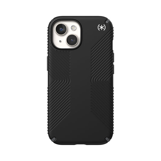 SPECK Presidio2 Grip with MagSafe for iPhone 15 - Black/Slate Grey/White
