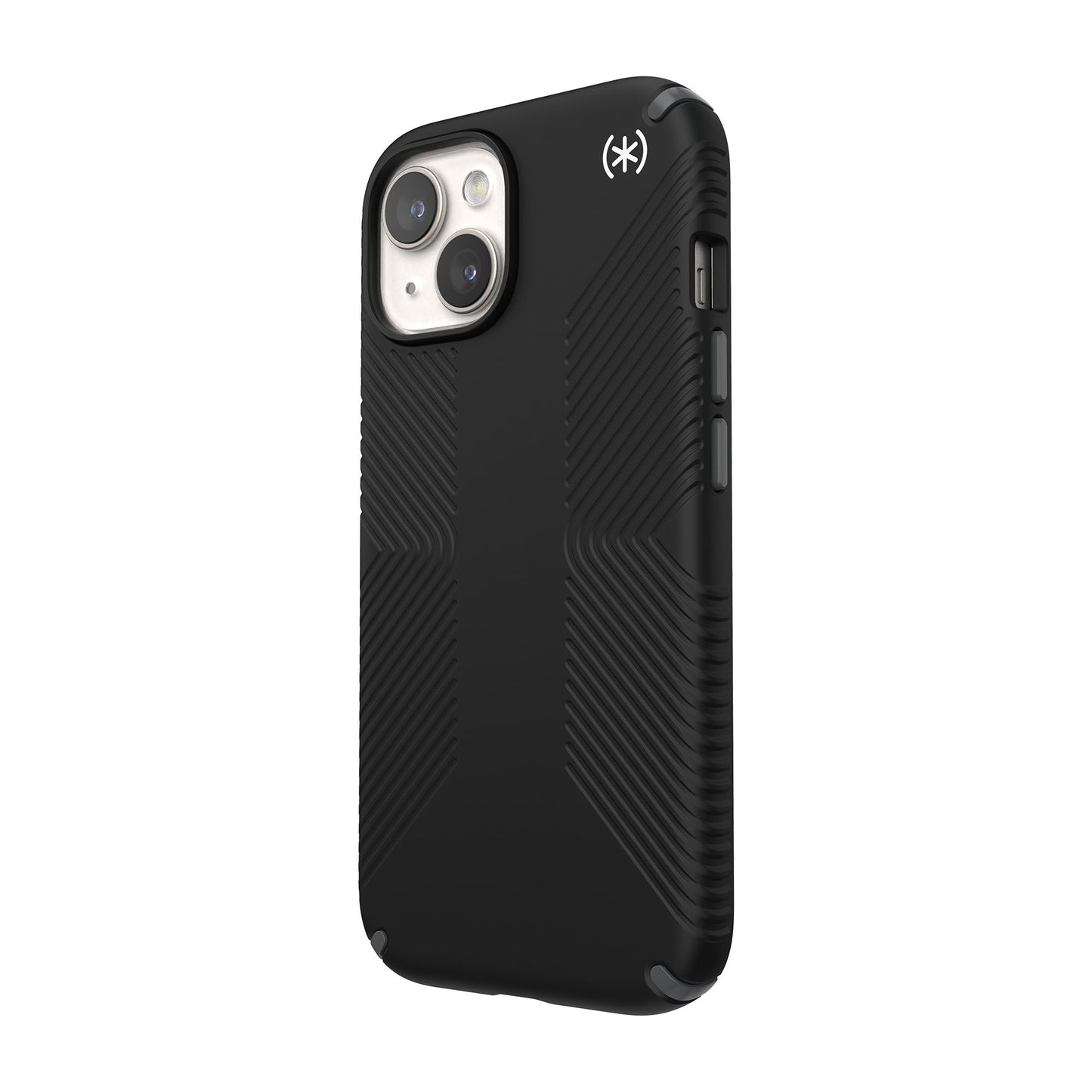 SPECK Presidio2 Grip with MagSafe for iPhone 15 - Black/Slate Grey/White