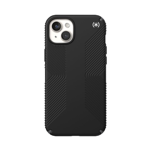 SPECK Presidio2 Grip with MagSafe for iPhone 15 Plus - Black/Slate Grey/White
