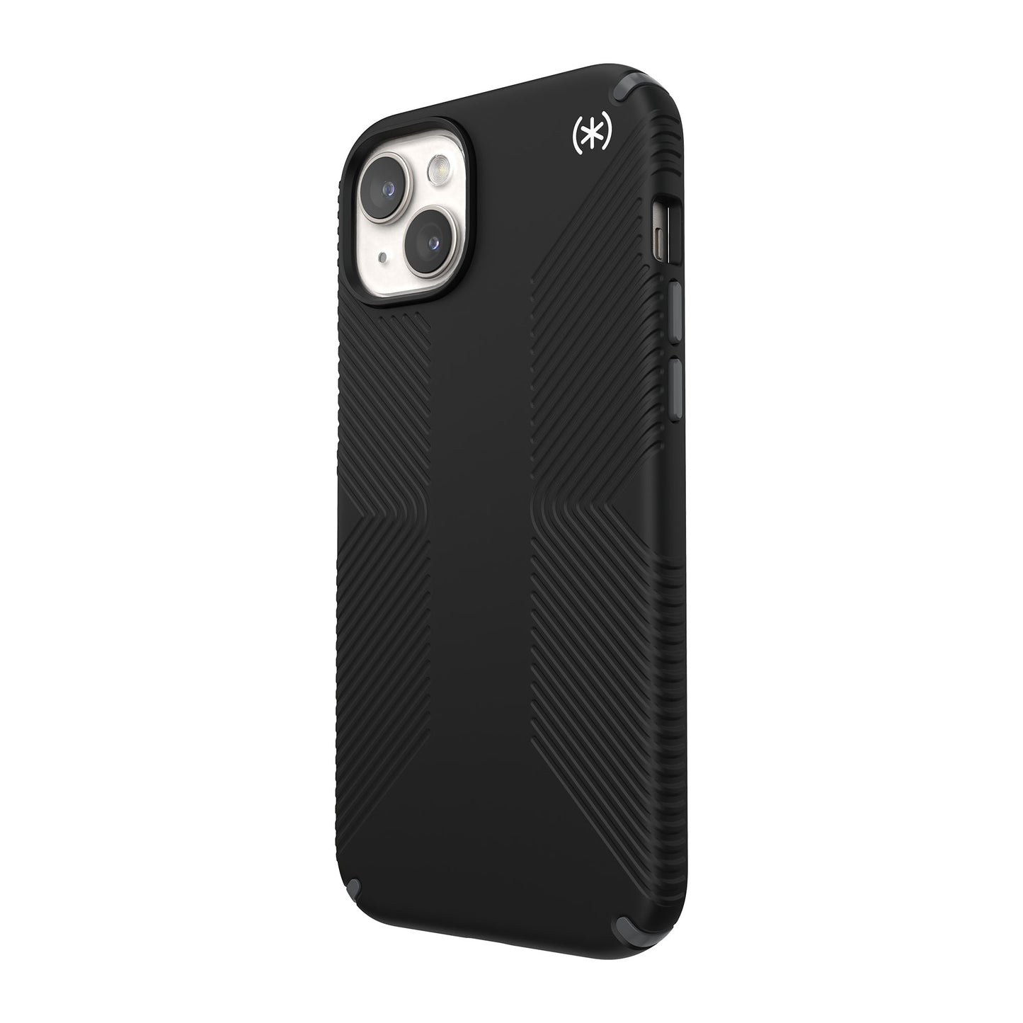 SPECK Presidio2 Grip with MagSafe for iPhone 15 Plus - Black/Slate Grey/White