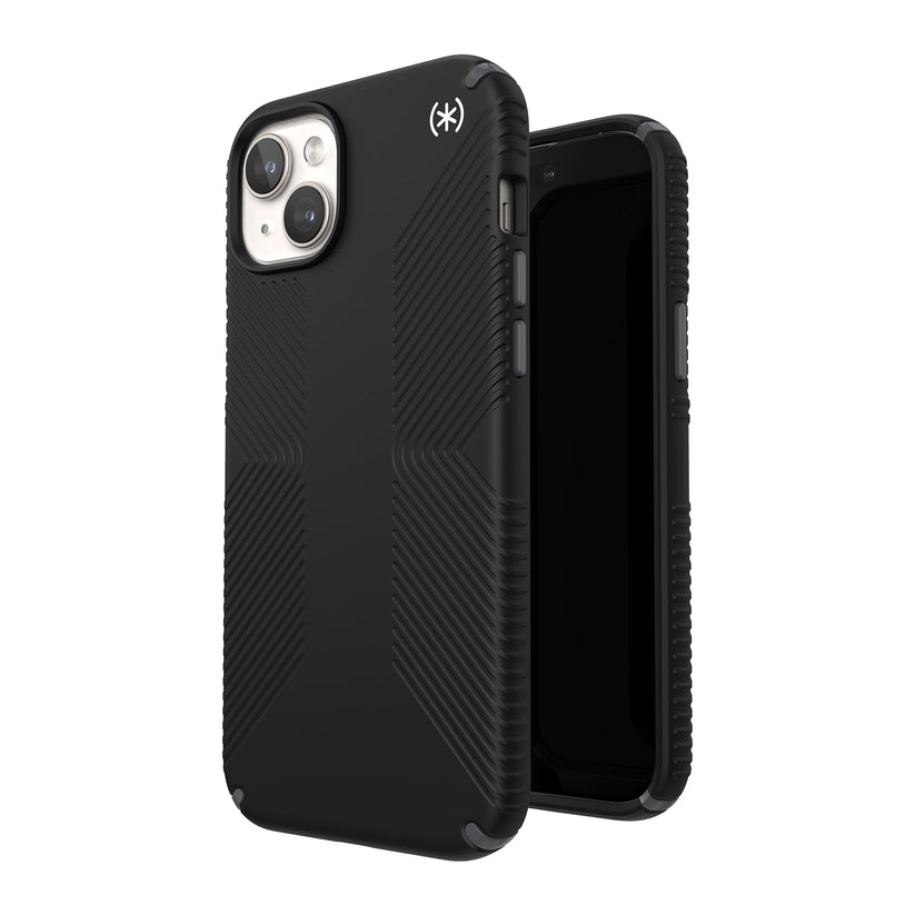 Speck Presidio2 Pro - Custodia per iPhone 15 Pro Max con blocco antiscivolo, compatibile con MagSafe, protezione contro le cadute, antigraffio, morbida al tatto, custodia per telefono da 6,7 pollici Speck Presidio2 Pro - Custodia per iPhone 15 Pro Max con blocco antiscivolo, compatibile con MagSafe, protezione contro le cadute, antigraffio, morbida al tatto, custodia per telefono da 6,7 pollici