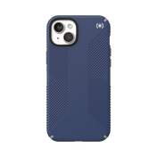 SPECK Presidio2 Grip with MagSafe for iPhone 15 Plus - Coastal Blue/Dust Grey/White