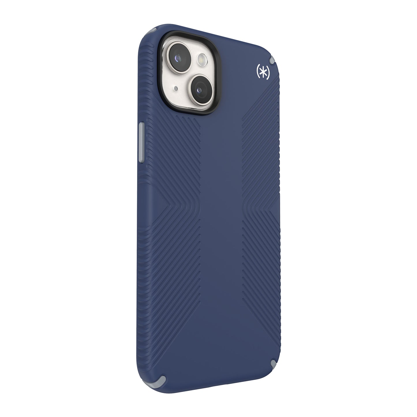 SPECK Presidio2 Grip with MagSafe for iPhone 15 Plus - Coastal Blue/Dust Grey/White