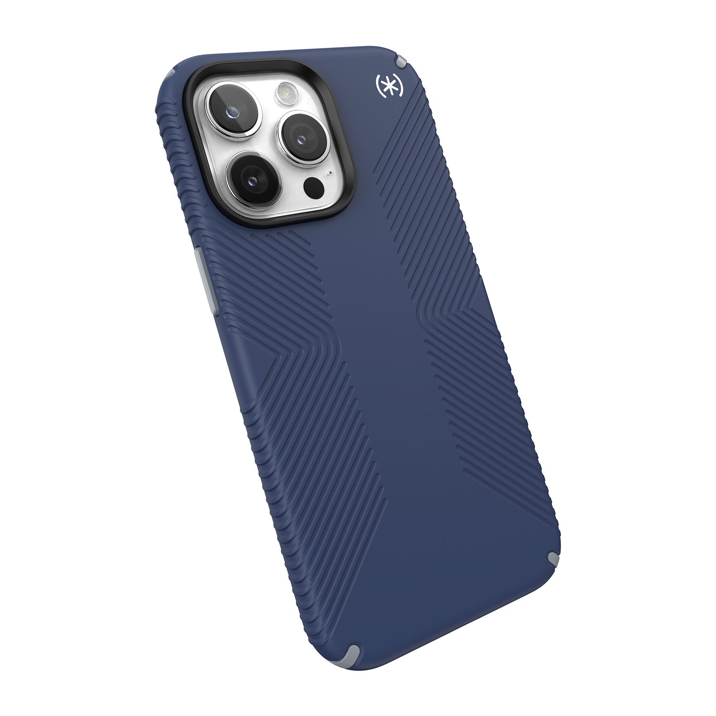 SPECK Presidio2 Grip with MagSafe for iPhone 15 Pro Max - Coastal Blue/Dust Grey/White