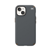SPECK Presidio2 Pro with MagSafe for iPhone 15 - Charcoal Grey/Cool Bronze/White
