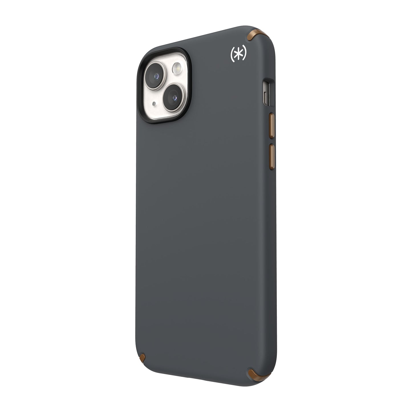 SPECK Presidio2 Pro with MagSafe for iPhone 15 Plus - Charcoal Grey/Cool Bronze/White