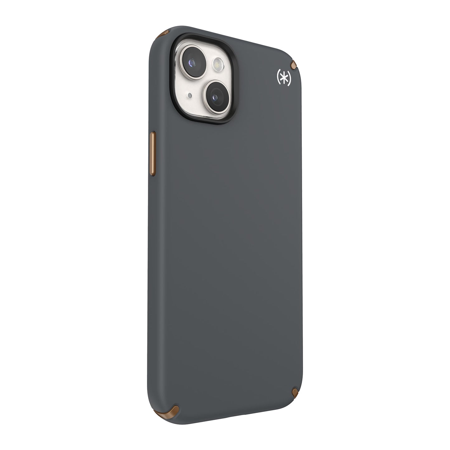 SPECK Presidio2 Pro with MagSafe for iPhone 15 Plus - Charcoal Grey/Cool Bronze/White