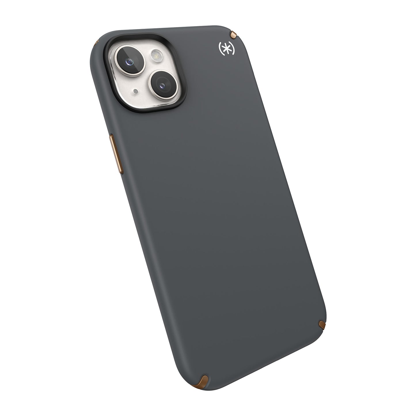 SPECK Presidio2 Pro with MagSafe for iPhone 15 Plus - Charcoal Grey/Cool Bronze/White