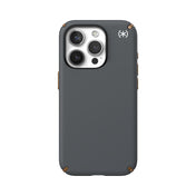 SPECK Presidio2 Pro with MagSafe for iPhone 15 Pro - Charcoal Grey/Cool Bronze/White