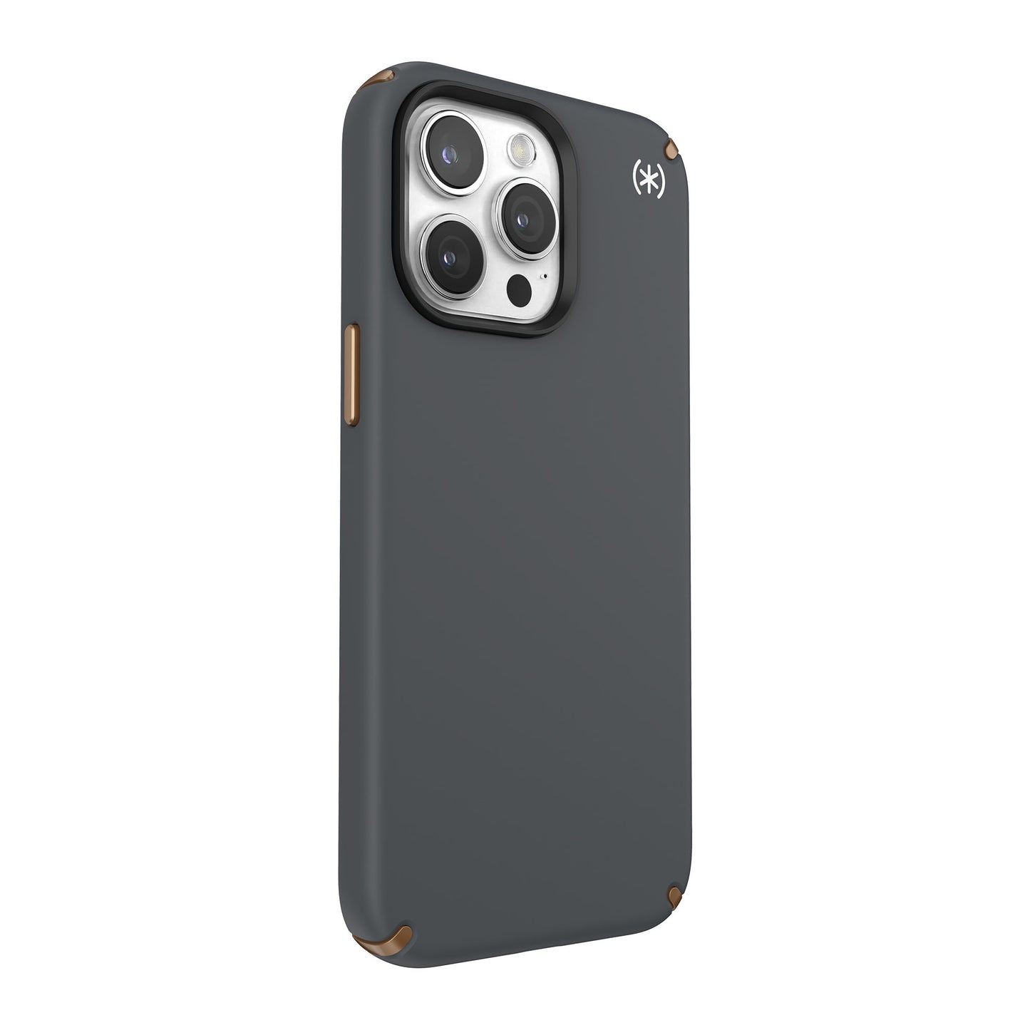 Speck Presidio2 Pro - Custodia per iPhone 15 Pro, protezione contro le cadute, antigraffio, morbida al tatto, custodia per telefono da 6,1 pollici, nero/grigio ardesia/bianco Speck Presidio2 Pro - Custodia per iPhone 15 Pro, protezione contro le cadute, antigraffio, morbida al tatto, custodia per telefono da 6,1 pollici, nero/grigio ardesia/bianco