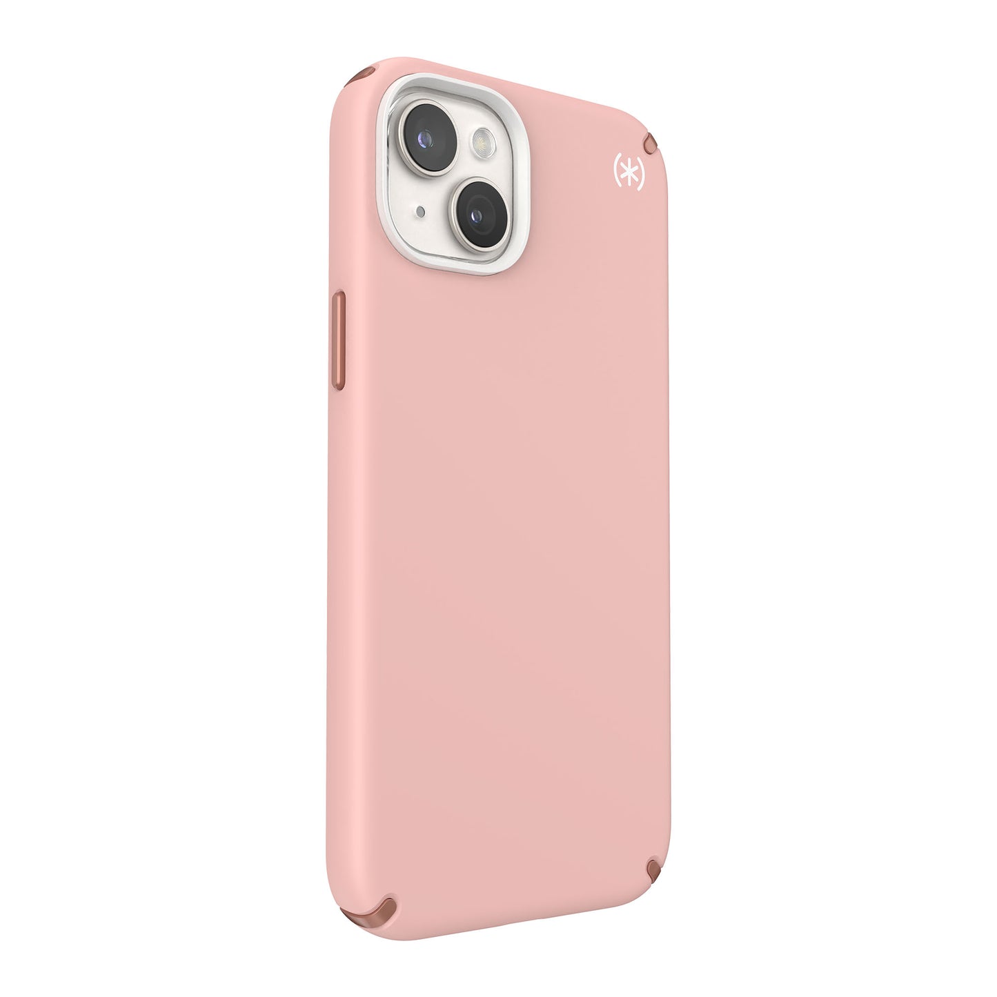 SPECK Presidio2 Pro with MagSafe for iPhone 15 Plus - Dahlia Pink/Rose Copper/White