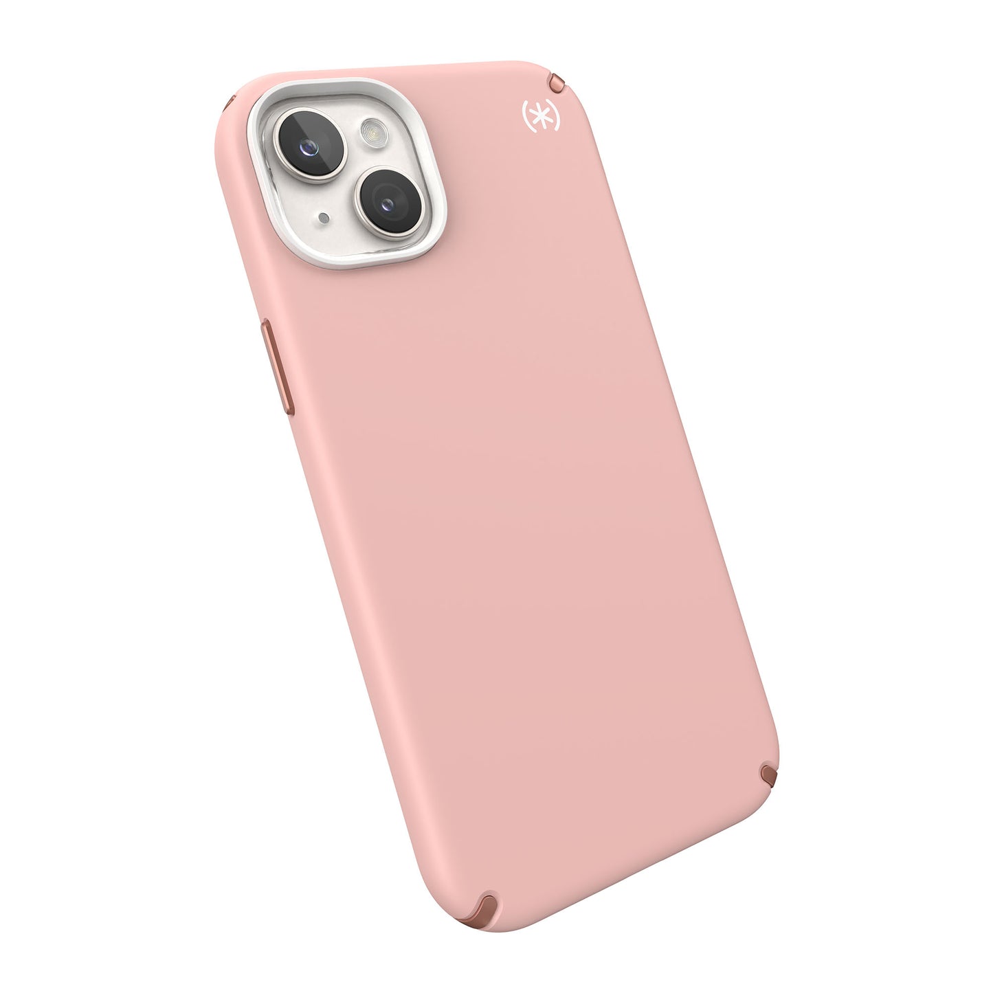 SPECK Presidio2 Pro with MagSafe for iPhone 15 Plus - Dahlia Pink/Rose Copper/White