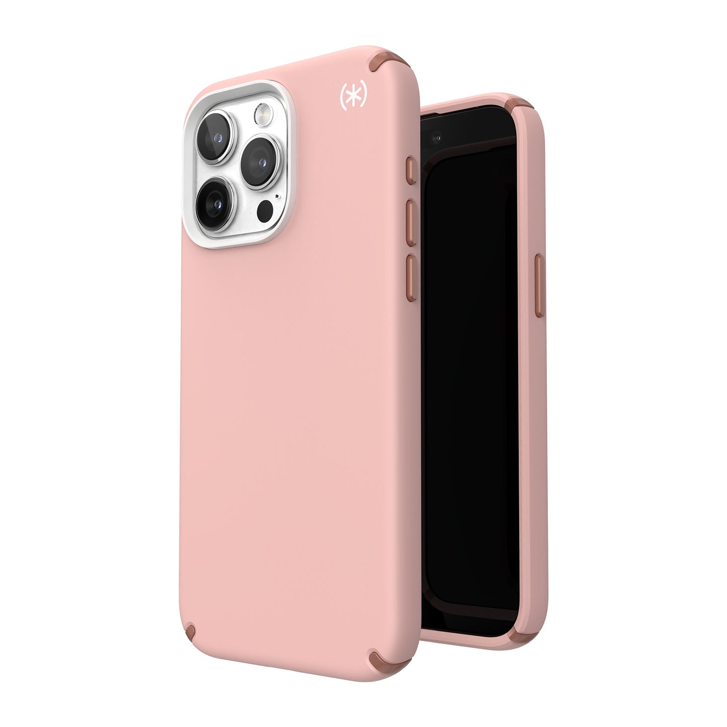 SPECK Presidio2 Pro with MagSafe for iPhone 15 Pro Max - Dahlia Pink/Rose Copper/White