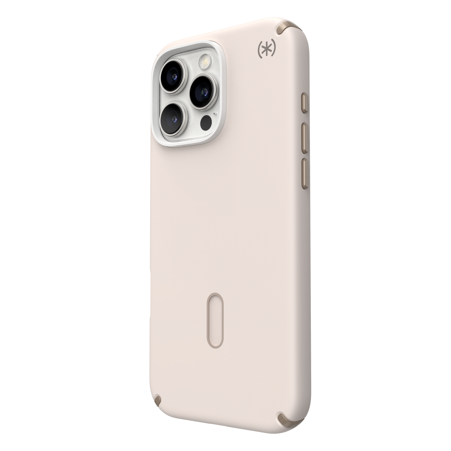 SPECK Presidio2 Pro MagSafe + ClickLock Case for iPhone 16 Pro Max - Bleached Bone/Heirloom Gold