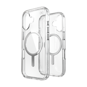 SPECK Presidio Perfect-Clear MagSafe Case for iPhone 17 - Clear/Silver