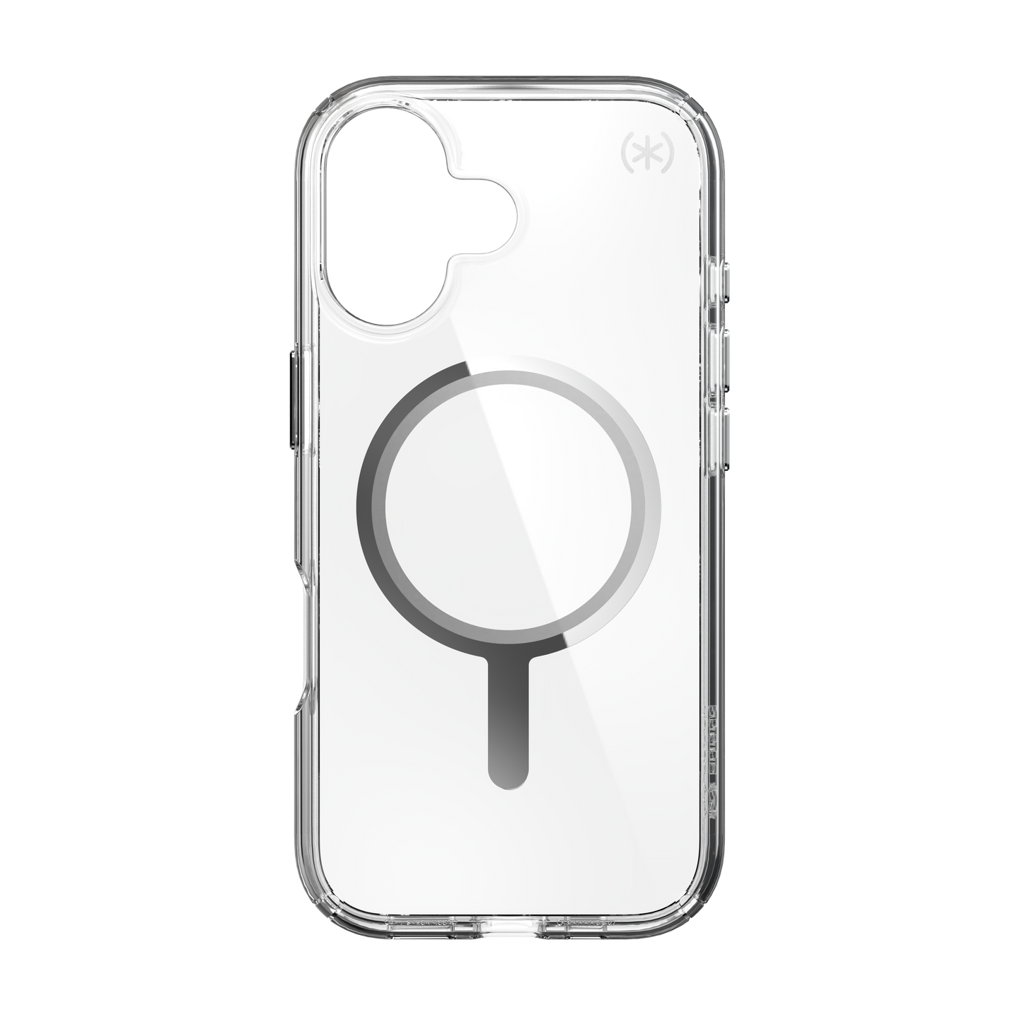 SPECK Presidio Perfect-Clear MagSafe Case for iPhone 17 - Clear/Silver