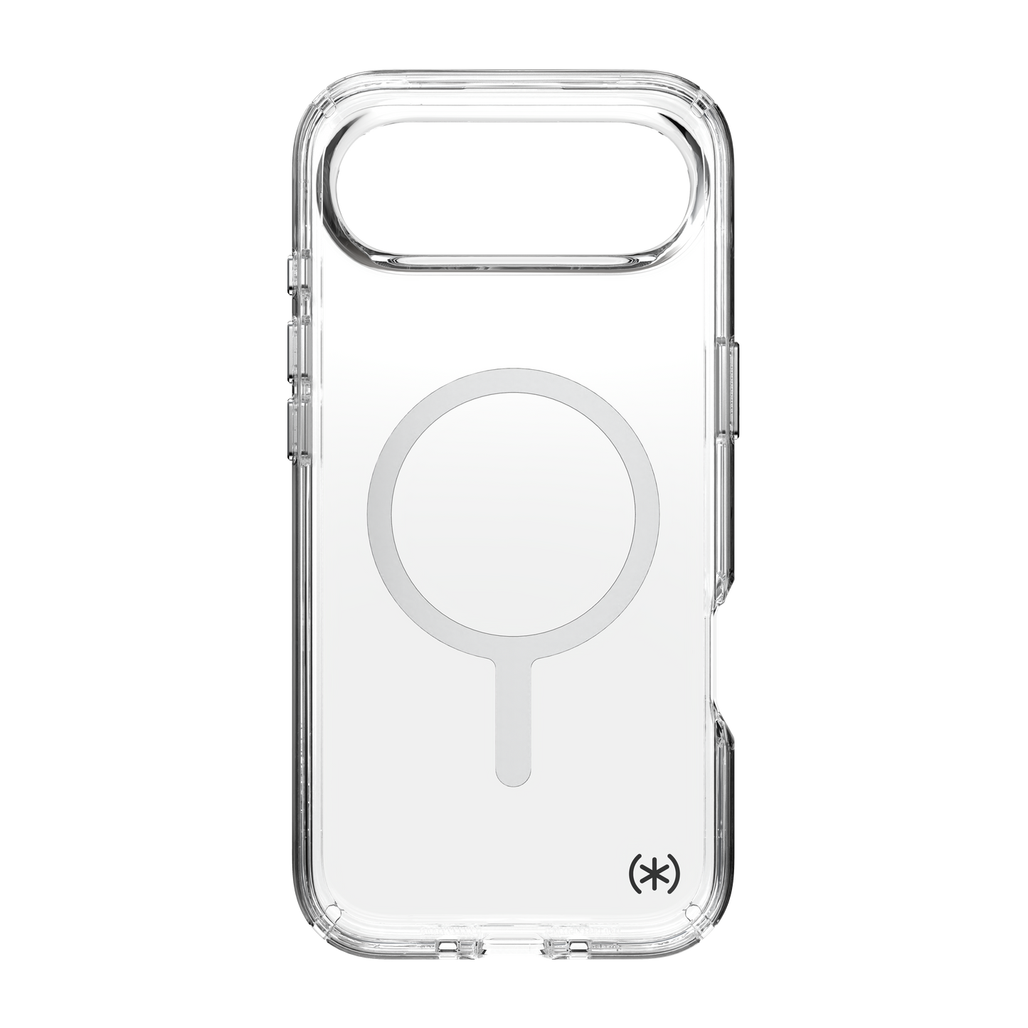 SPECK Presidio Perfect-Clear MagSafe Case for iPhone Air - Clear/Silver