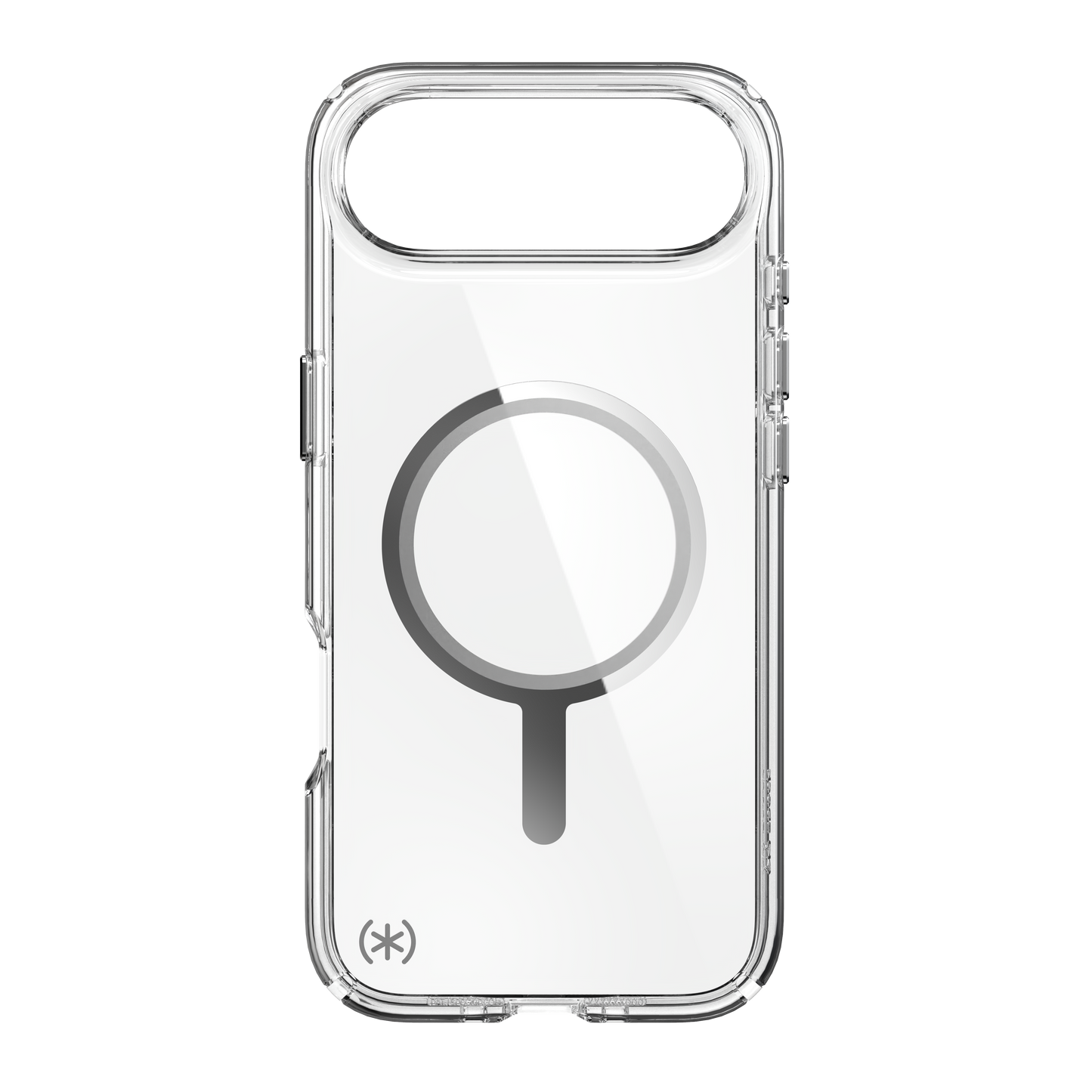SPECK Presidio Perfect-Clear MagSafe Case for iPhone Air - Clear/Silver