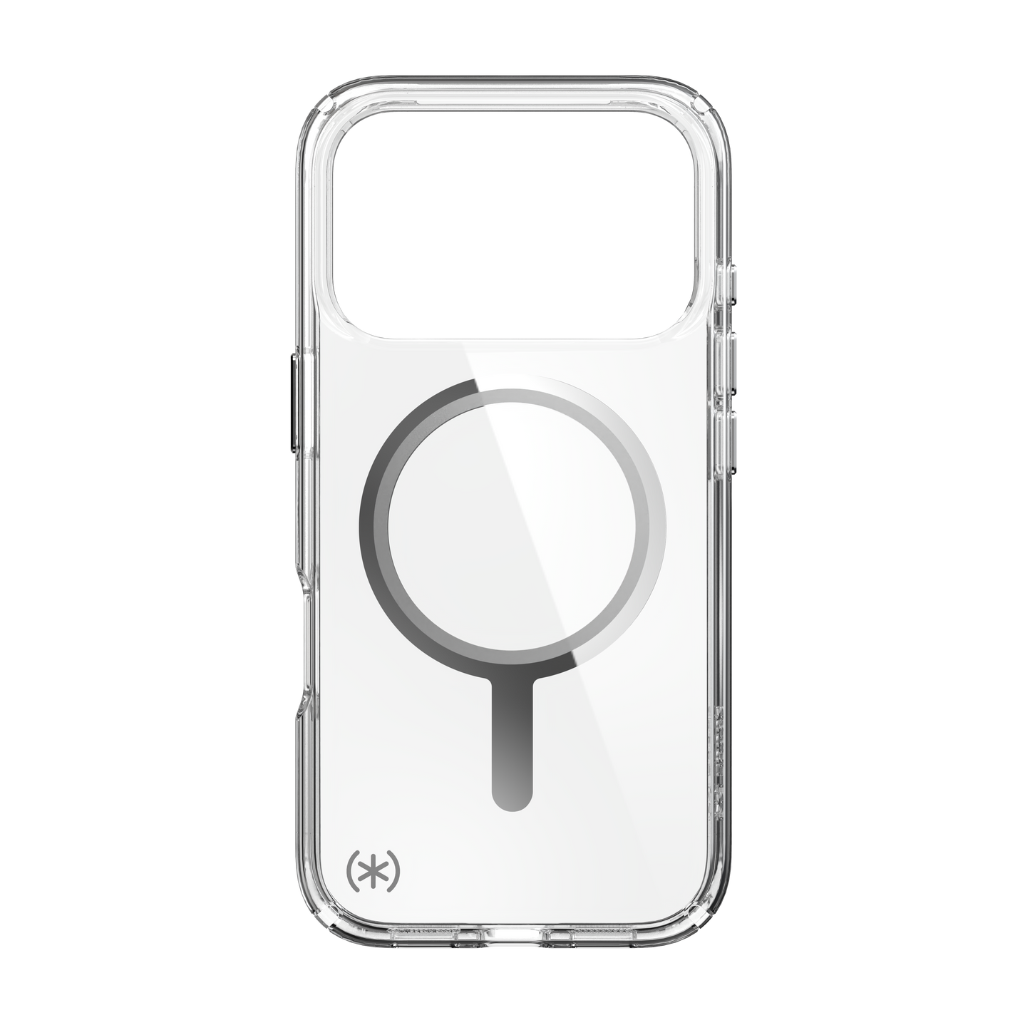 SPECK Presidio Perfect-Clear MagSafe Case for iPhone 17 Pro - Clear/Silver