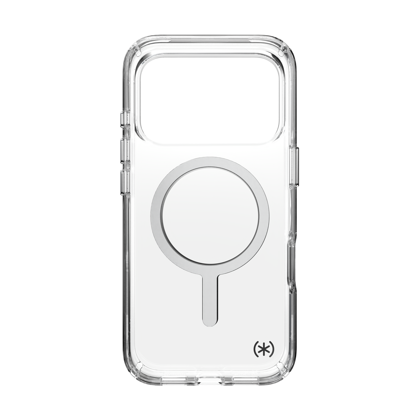 SPECK Presidio Perfect-Clear MagSafe Case for iPhone 17 Pro - Clear/Silver