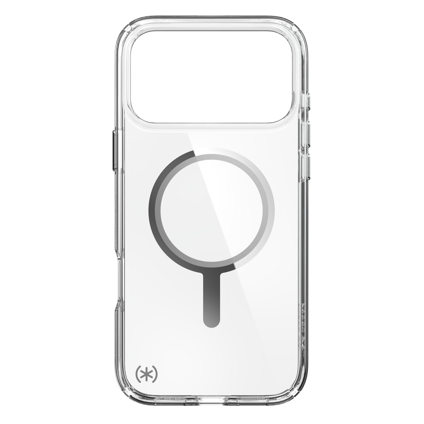 SPECK Presidio Perfect-Clear MagSafe Case for iPhone 17 Pro Max - Clear/Silver
