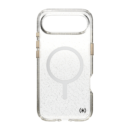 SPECK Presidio Lux MagSafe Case for iPhone Air - Glitter/Gold Metallic