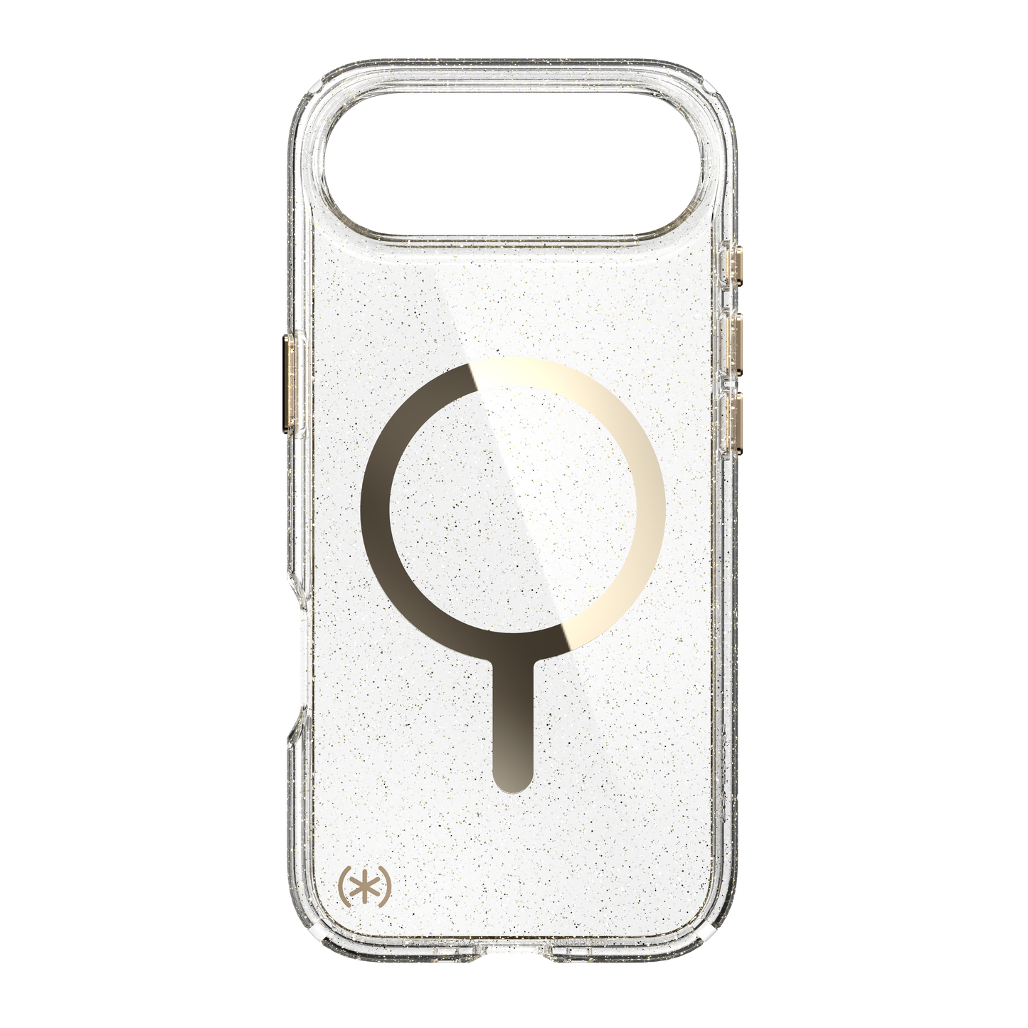SPECK Presidio Lux MagSafe Case for iPhone Air - Glitter/Gold Metallic