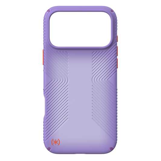 SPECK Presidio Lux Grip MagSafe Case for iPhone 17 Pro Max - Purple Fade/Magic Purple/New Poppy