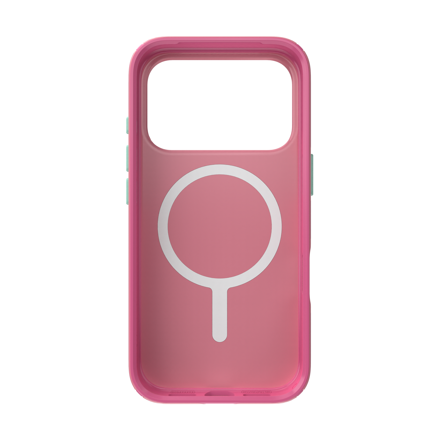 SPECK Presidio Lux MagSafe Case for iPhone 17 Pro - Ibis Pink Fade/Dark Ibis/Kanom Green