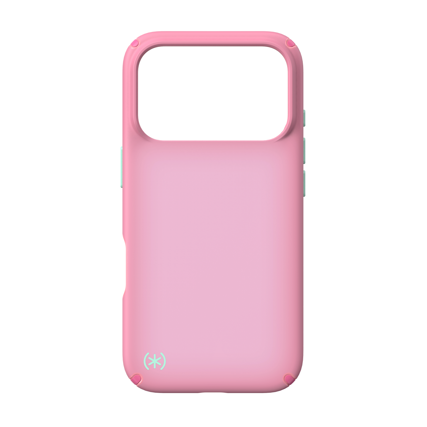 SPECK Presidio Lux MagSafe Case for iPhone 17 Pro - Ibis Pink Fade/Dark Ibis/Kanom Green