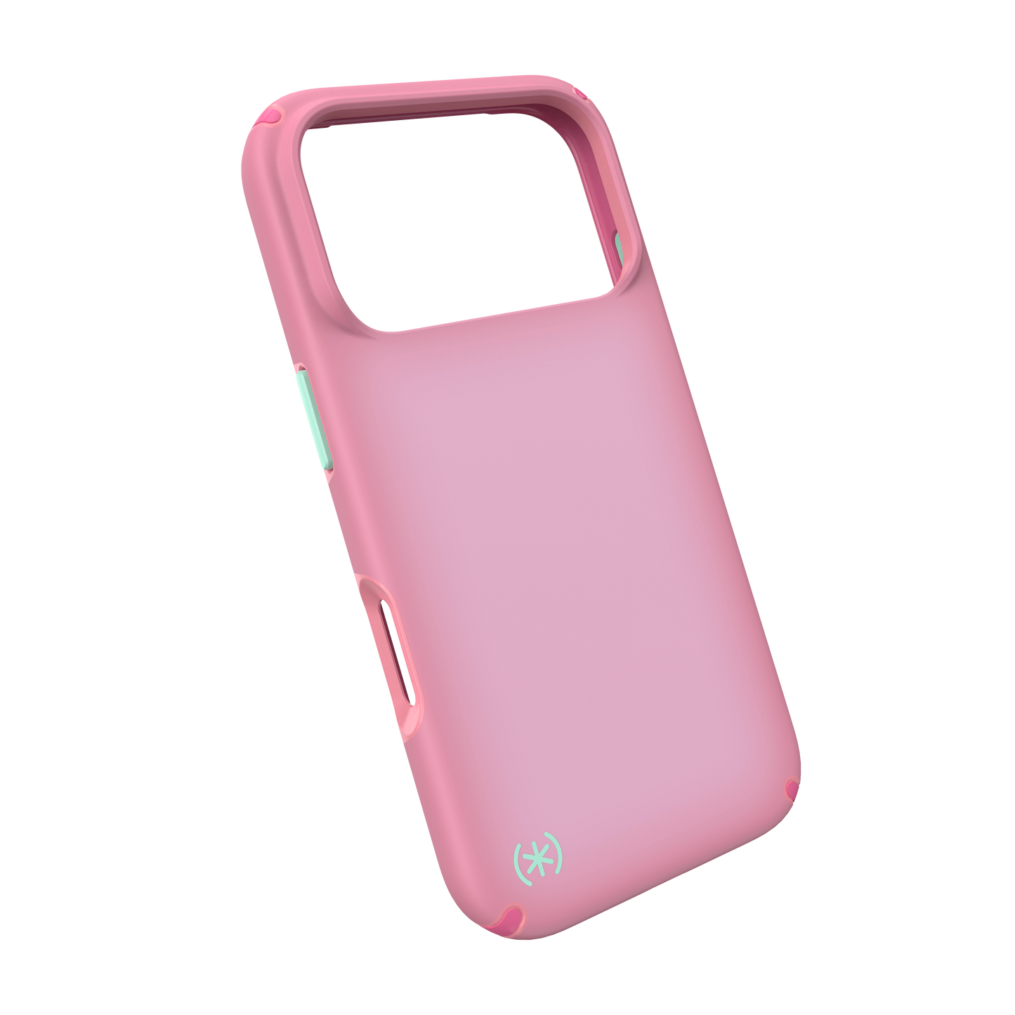 SPECK Presidio Lux MagSafe Case for iPhone 17 Pro - Ibis Pink Fade/Dark Ibis/Kanom Green