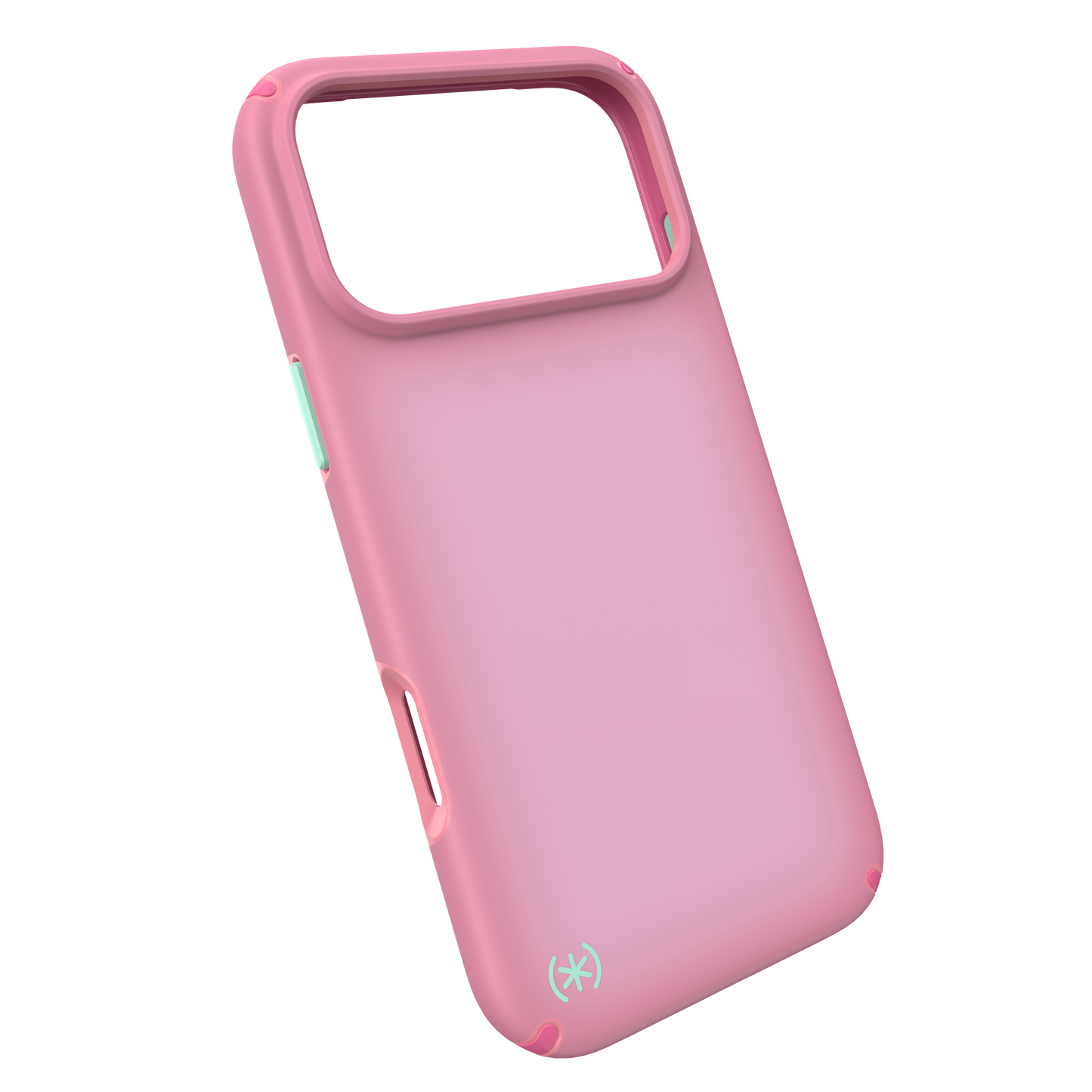 SPECK Presidio Lux MagSafe Case for iPhone 17 Pro Max - Ibis Pink Fade/Dark Ibis/Kanom Green