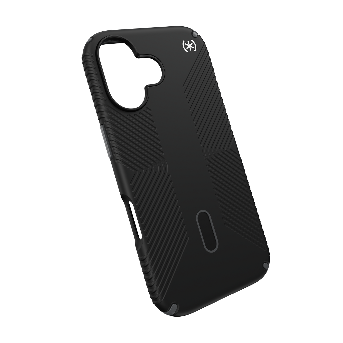 SPECK Presidio2 Grip MagSafe + ClickLock Case for iPhone 17 - Black/Slate Grey/White