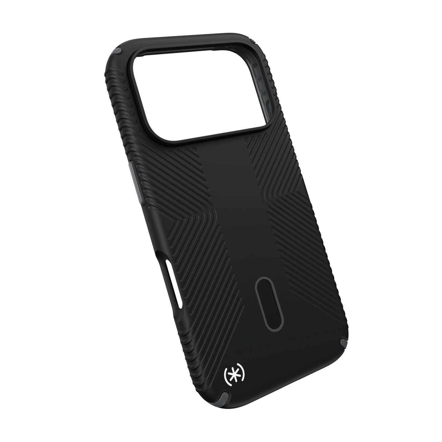 SPECK Presidio2 Grip MagSafe + ClickLock Case for iPhone 17 Pro - Black/Slate Grey/White