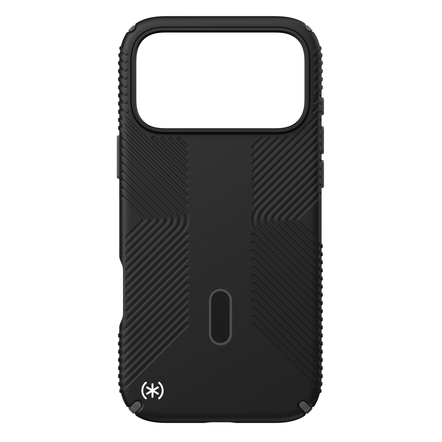 SPECK Presidio2 Grip MagSafe + ClickLock Case for iPhone 17 Pro Max - Black/Slate Grey/White