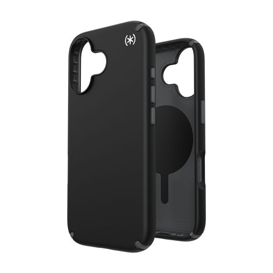 SPECK Presidio2 Pro MagSafe Case for iPhone 17 - Black/Slate Grey/White