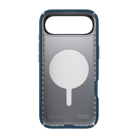 SPECK Presidio2 Pro MagSafe Case for iPhone Air - Deep Sea/Metallic Silver/Spell Blue