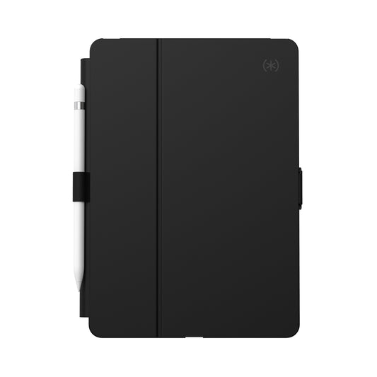 SPECK Balance Folio Case w/ Microban for iPad (7th-9th Gen) - Black/Black