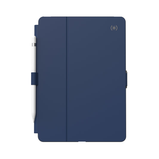 SPECK Balance Folio Case w/ Microban for iPad 7th-9th Gen (2019-2021) - Arcadia Navy/Moody Grey