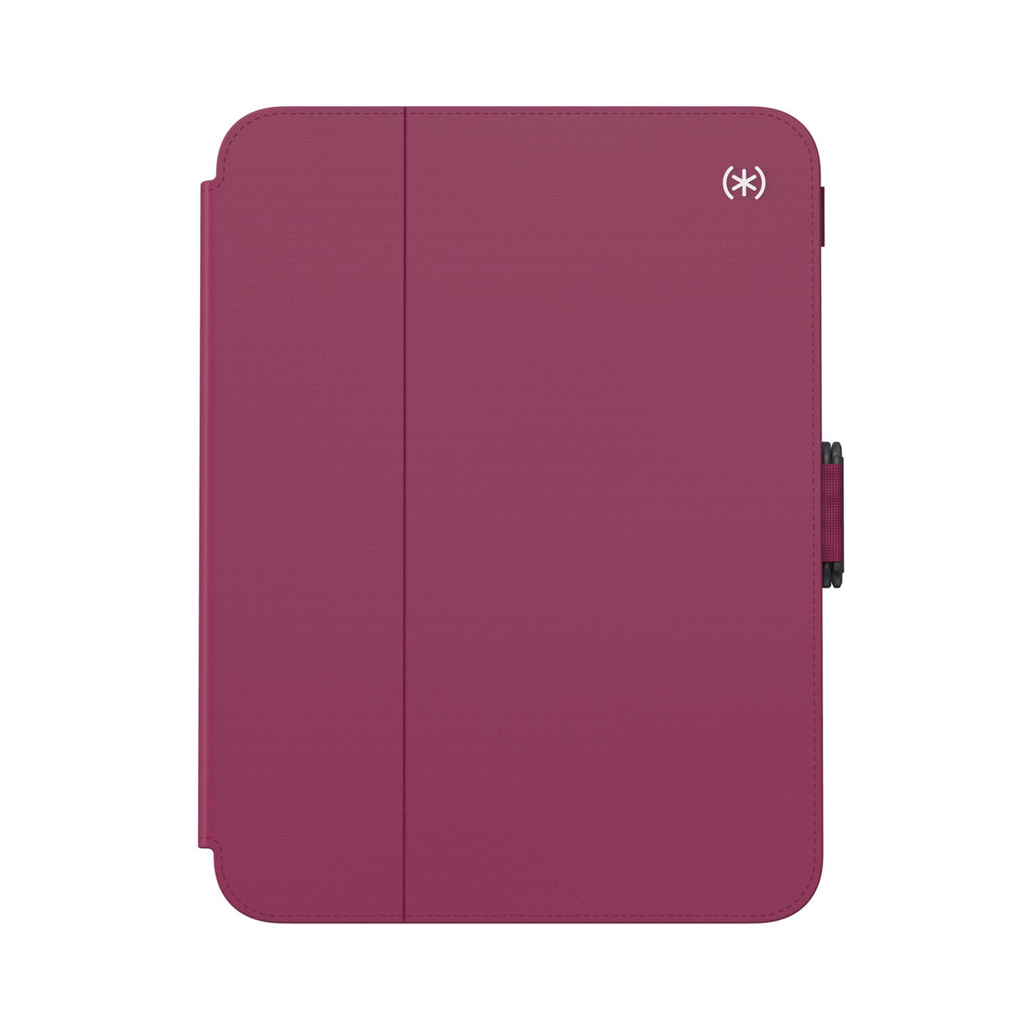 SPECK Balance Folio Case w/ Microban for iPad Mini 6th Gen (2021) - Very Berry Red / Slate Grey