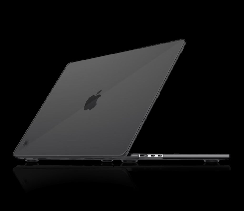 "STM Studio Case for MBAir 15"" M2-M4 - Dark Smoke"