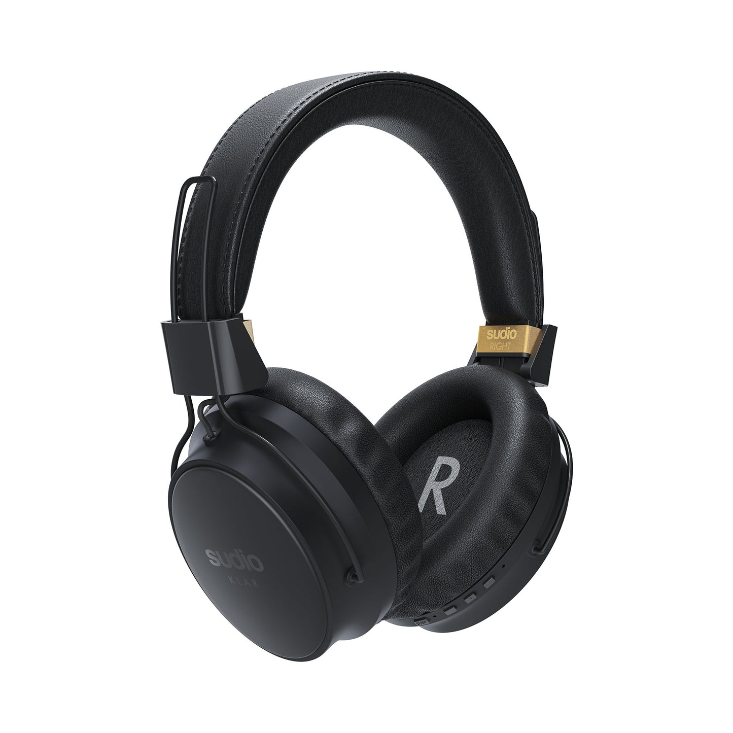 SUDIO Klar Wireless Noise Cancelling Around-Ear Headphones - Black