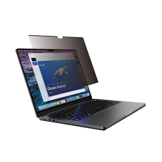SWITCHEASY EasyProtector Magnetic Privacy for MBPro 14" M1-M4 Pro/Max - Black
