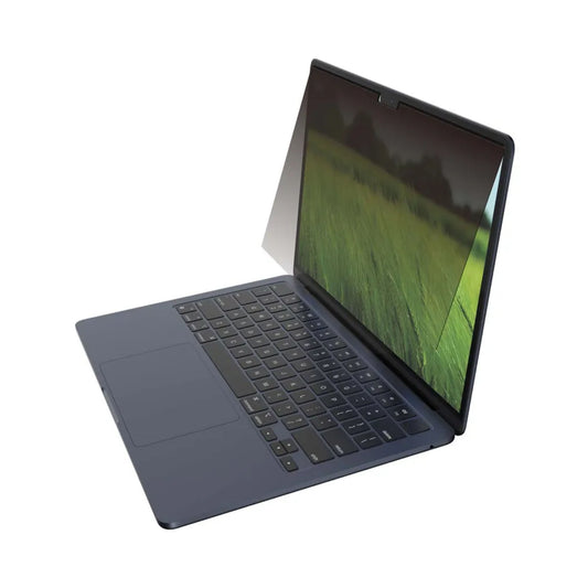 SWITCHEASY EasyProtector Magnetic Privacy for MBAir 13 M2 2022/M3 2024 - Black