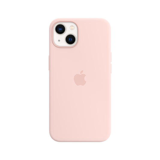 iPhone 13 Silicone Case with MagSafe _ Chalk Pink