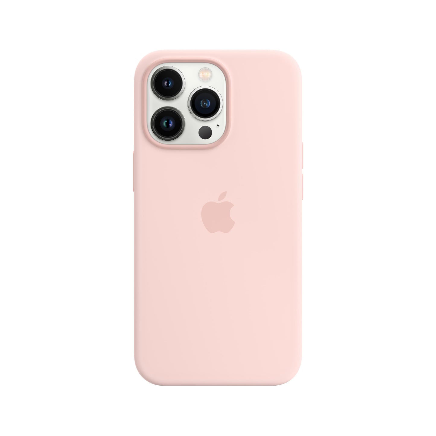 iPhone 13 Pro Silicone Case with MagSafe _ Chalk Pink
