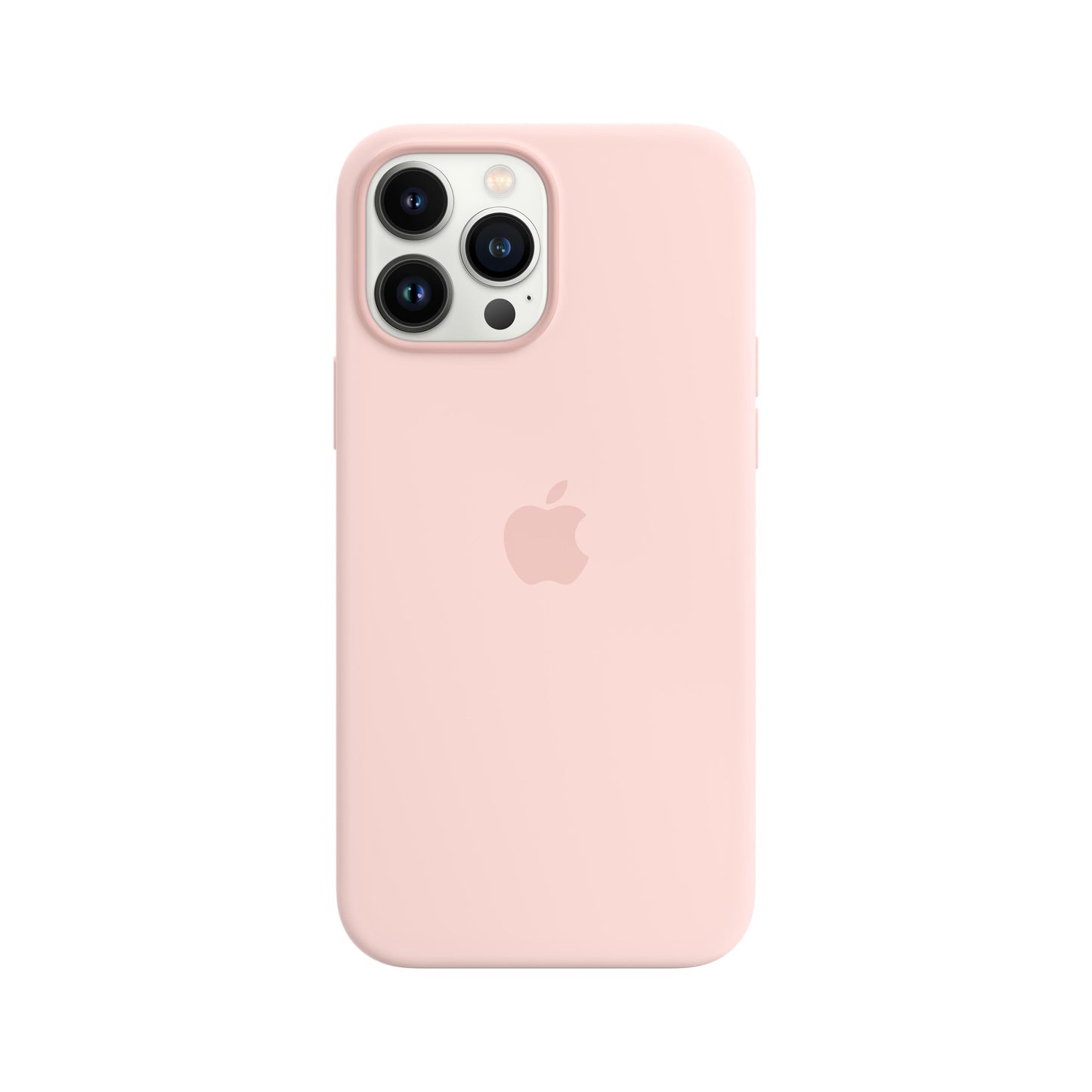 iPhone 13 Pro Max Silicone Case with MagSafe _ Chalk Pink