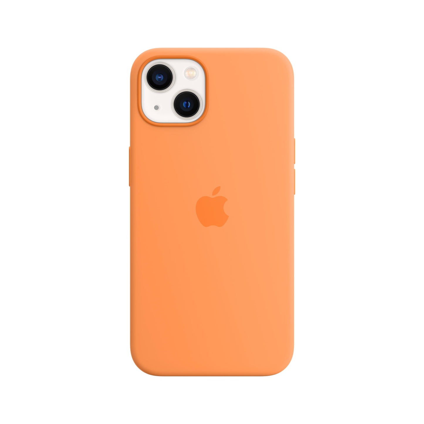 iPhone 13 Silicone Case with MagSafe _ Marigold