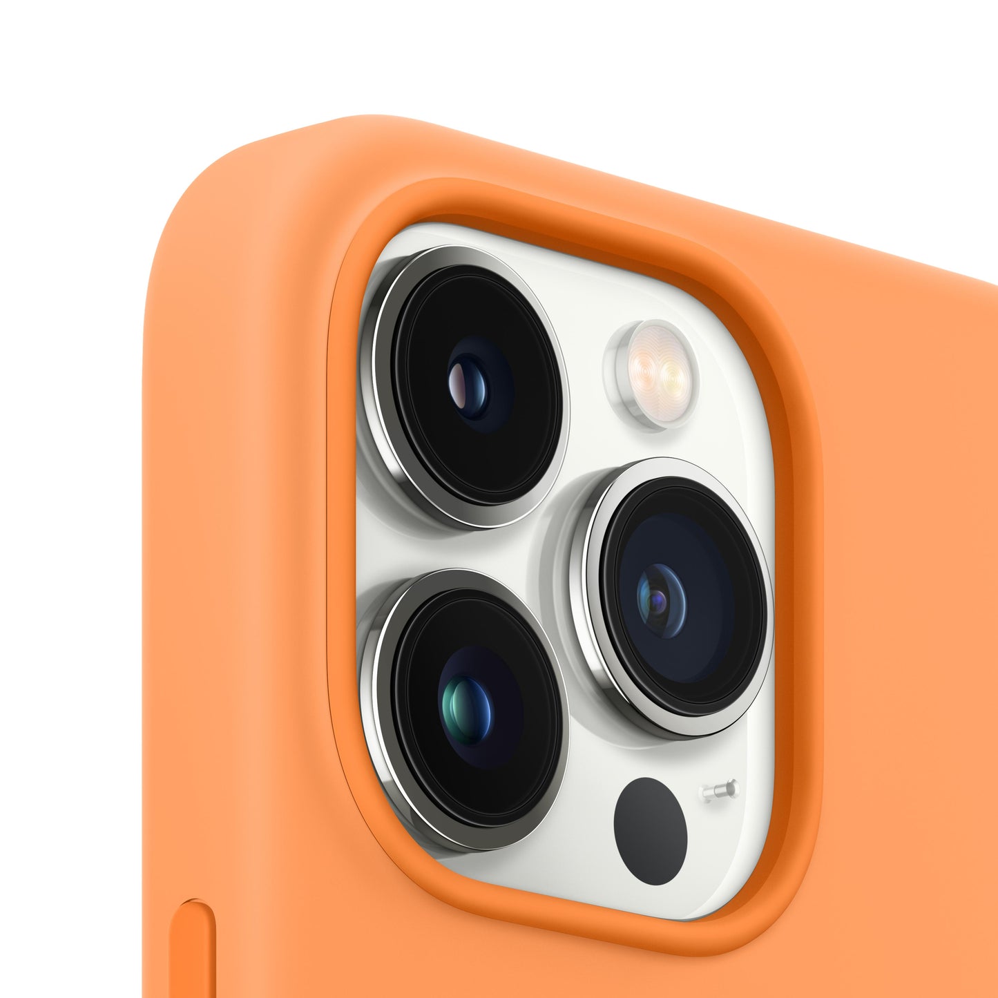 iPhone 13 Pro Silicone Case with MagSafe _ Marigold